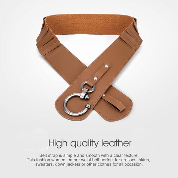Women\'s Fashion Vintage Wide Elastic Stretch main image 4